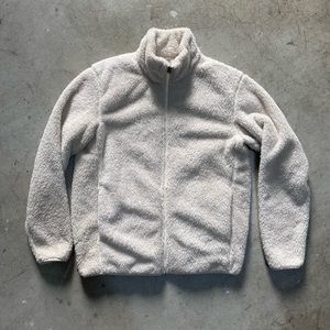 Uniqlo Mens Fluffy Yarn Fleece Full-Zip Jacket